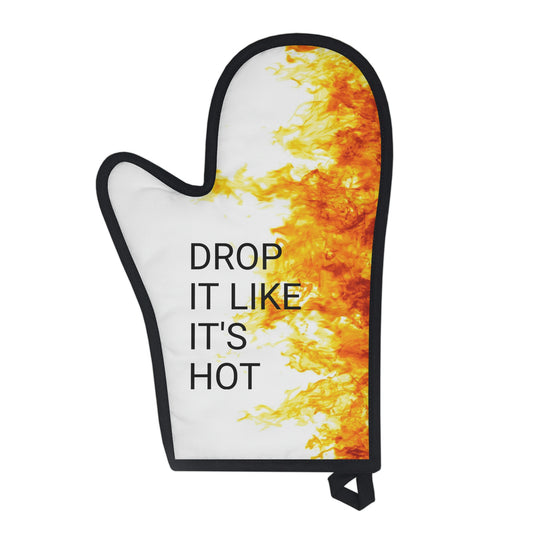 Drop it like it's hot oven mit