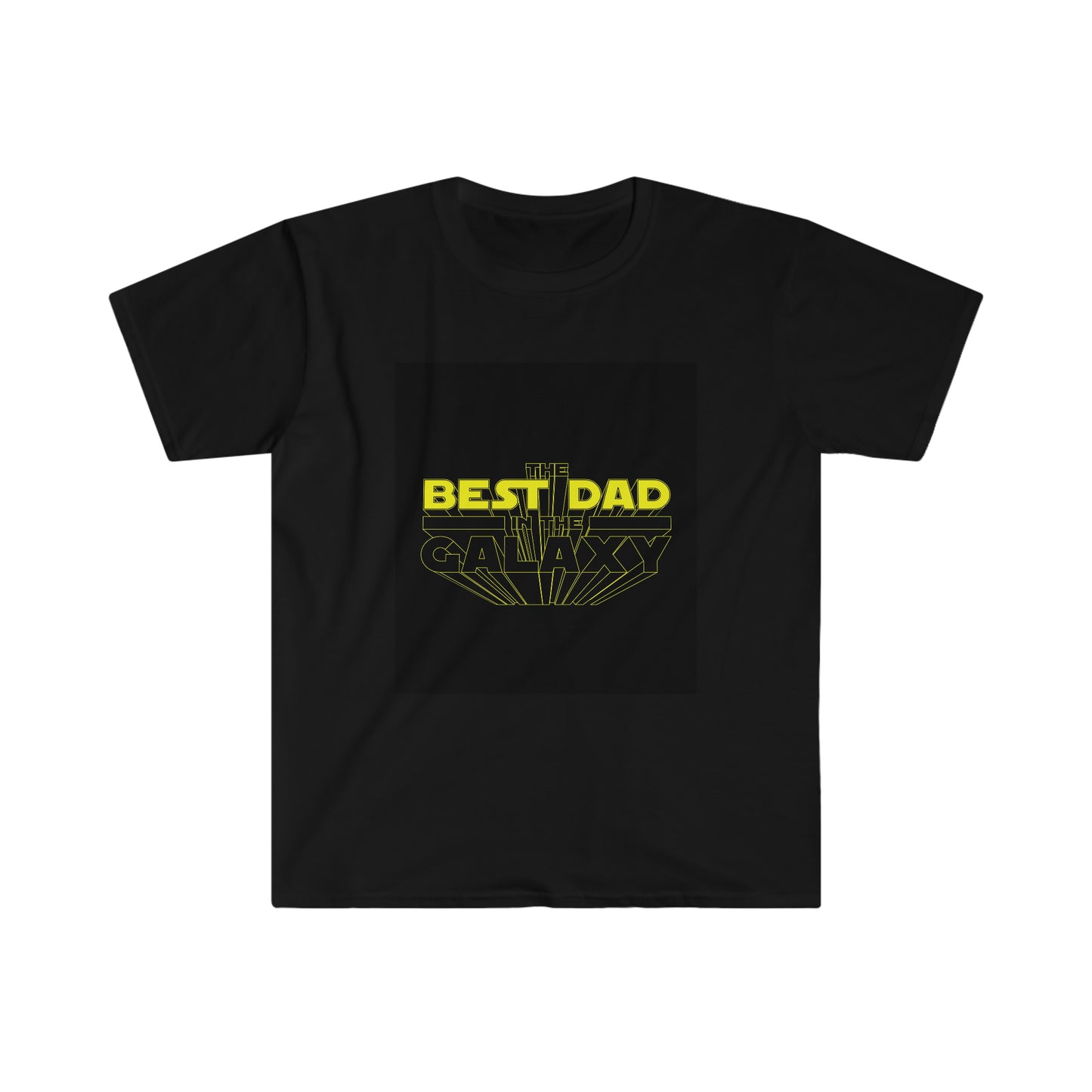 Best Dad in the Galaxy Softstyle T-Shirt