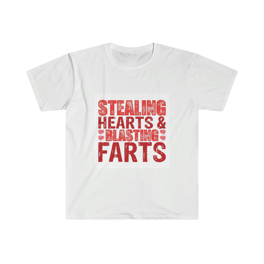 Stealing hearts, lasting farts Softstyle T-Shirt