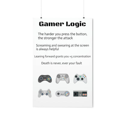 Gamer Logic Posters