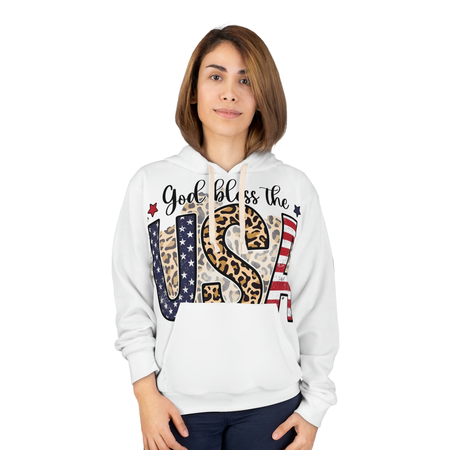 Women's God Bless USA Hoodie