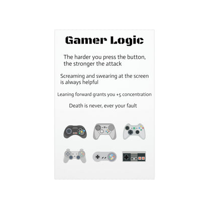 Gamer Logic Posters