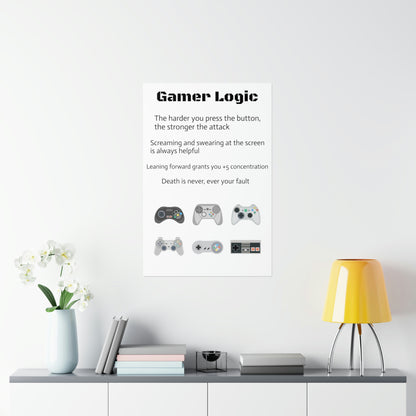 Gamer Logic Posters